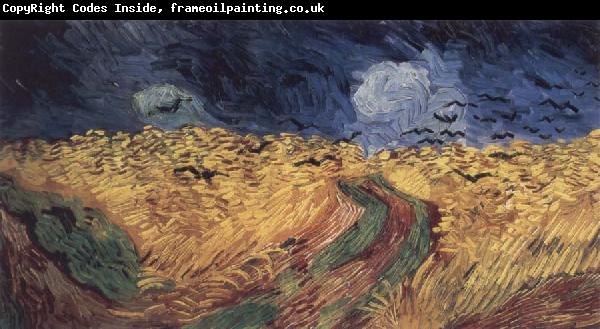 Vincent Van Gogh Wheatfield with Crows